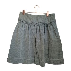 American Eagle Skirt Womens Size 4 Blue Green Plaid
